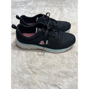 Sketchers black flex lite sneakers women size 9.5